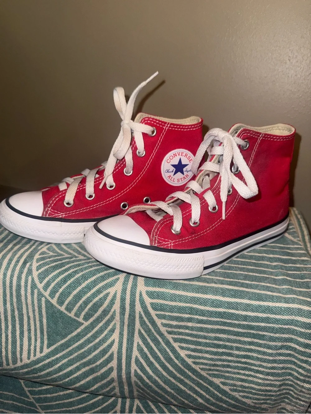 Converse Kids Chuck Taylor All Star High Top - Red/White